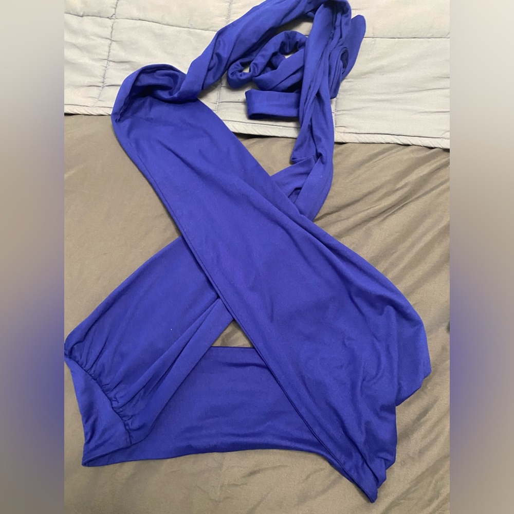 Blue cross top